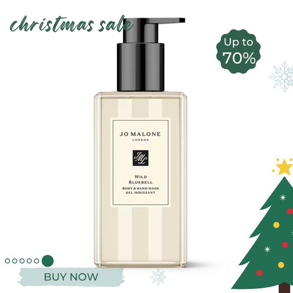 Jo Malone Wild Bluebell Body & Hand Wash Gel Moussant, 250ml - Picture 1 of 3